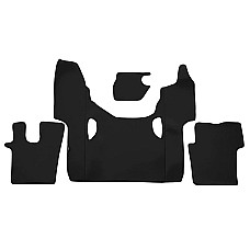 Covor compartiment picioare F-CORE ECO-LEATHER S quantity per set 4 szt. material - eco-leather plain colour - neagra automatic transmission SCANIA LPGRS 06.17- F-CORE F-CORE SM67 BLACK