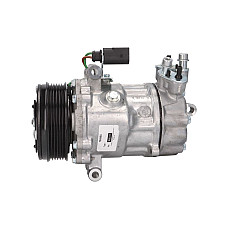 Compresor, climatizare Air-conditioning compressor SKODA FABIA II RAPID ROOMSTER ROOMSTER PRAKTIK VW POLO V 1.2-1.6LPG 09.06- TEAMEC TM8600177