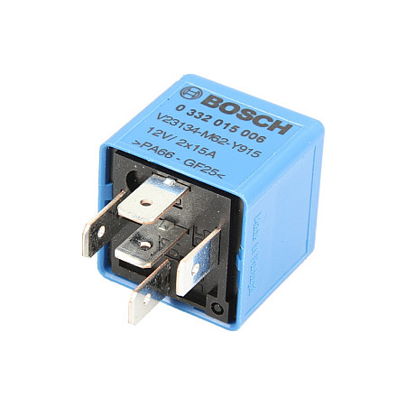 Releul curentului de lucru 15A 12V numar de afisari 5buc FERRARI 208/308 328 GTB 328 GTS 2.0/3.2 06.82-10.89 BOSCH 0 332 015 006