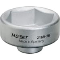 Unelte de manipulare lubricanti HAZET Klucz nasadowy filtra oleju 6 katny rozmiar 36mm MERCEDES BENZ 116 MB 100 Transporter BMW OPEL Vectra DI VW Lupo 12 TDi Bj 99 Touareg TDi 2169 36