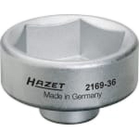 Unelte de manipulare lubricanti HAZET Klucz nasadowy filtra oleju 6 katny rozmiar 36mm MERCEDES BENZ 116 MB 100 Transporter BMW OPEL Vectra DI VW Lupo 12 TDi Bj 99 Touareg TDi 2169 36