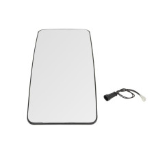 Sticla oglinda, oglinda retrovizoare exterioara Sticla oglinda laterala Dreapta/Stanga 440 x200mm incalzita IVECO EUROSTAR EUROTECH MH EUROTECH MP EUROTECH MT STRALIS I 01.92- RYWAL 6745