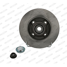 Disc frana Disc de frana cu rulment Spate Dreapta/Stanga cu inel ABS CITROEN C3 II C3 PICASSO C4 C4 I DS3 PEUGEOT 207 208 I 307 307/KOMBI 1.2-2.0D 08.00- FERODO DDF1561-1