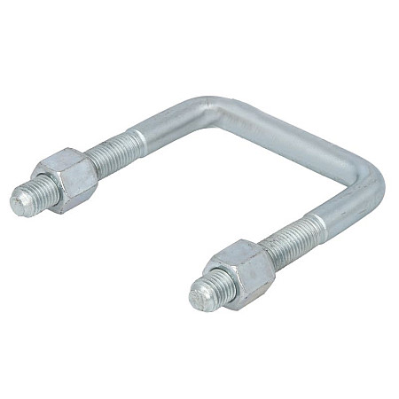 Brida arc Frunze catus de primavara 90mm M12x15mm piulita FIAT DOBLO 1.2-1.9D 03.01- TES U00578 Z/N