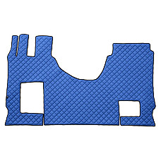 Covor compartiment picioare F-CORE pe intregul etaj scaun pasager convertibil cantitate in set 3 szt. material - piele matlasata eko culoare - albastru cabina lata 250 cm MERCEDES ACTROS MP4 / MP5 07.11- F-CORE F-CORE FL43 BLUE