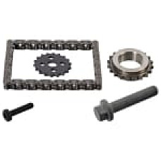 Set lant, antrenare pompa ulei Oil pump drive assembly  BMW 1 F20 1 F21 3 F30 F80 3 F31 1.6/2.0 07.11- SWAG SW33100271