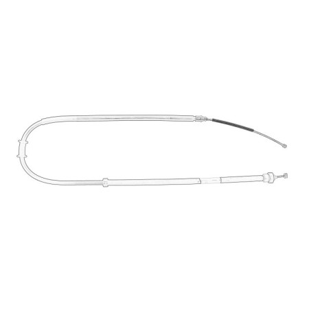 Cablu, frana de parcare Handbrake cable rear R FIAT PANDA 0.9-1.3D 02.12- OE FIAT 51900391