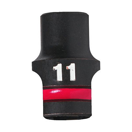 "Tubulare si accesorii Socket impact Hexagonal 1/2"" metric size: 11 mm finish: neagra" MILWAUKEE 4932480305