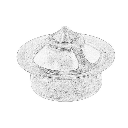 Termostat,lichid racire Cooling system thermostat JOHN DEERE OE JOHN DEERE DZ120917-JD