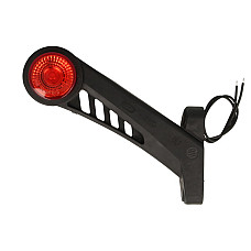 Lampa gabarit Outline marker lights L Red/White LED 12/24V WAS 576BCL W77.1RF