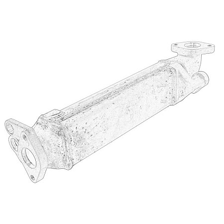 Radiator ulei, ulei motor Oil radiator 42287x79mm  JOHN DEERE 6230 PREMIUM 6330 PREMIUM 6330 PREMIUM 6430 PREMIUM 6530 PREMIUM 6630 PREMIUM 6830 PREMIUM 6930 PREMIUM 7430 PREMIUM 7530 PREMIUM OE JOHN DEERE RE535729-JD