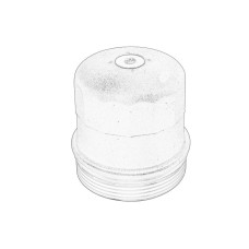 Capac, carcasa filtru ulei Capacul carcasei filtrului de ulei HYUNDAI ELANTRA III SANTA FE I SANTA FE II TRAJET TUCSON KIA SPORTAGE II 2.0D 04.01- HYUNDAI 2631127001