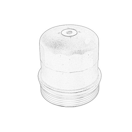 Capac, carcasa filtru ulei Capacul carcasei filtrului de ulei HYUNDAI ELANTRA III SANTA FE I SANTA FE II TRAJET TUCSON KIA SPORTAGE II 2.0D 04.01- HYUNDAI 2631127001