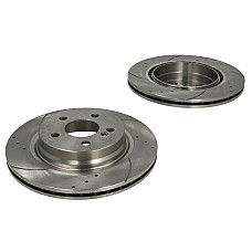 Disc frana Brake disc set 2 pcs. 2pcs SPEEDMAX Ventilated Cut-Drilled rear  L/R outer diameter 300 mm thickness 22 mm MERCEDES C C204 C T-MODEL S204 C W204 1.8-5.5 01.07- SPEEDMAX 5201-01-20722TUOTUV