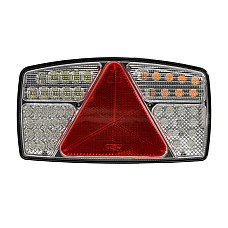 Stop spate Rear lamp R LED 10/30V with indicator with fog light reversing light with stop light parking light triangular reflector side clearance cable length: 05m  SCANIA ASPOCK A41-1310-121