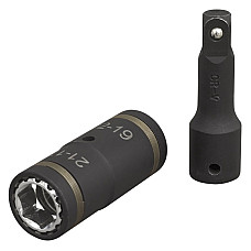 Tubulare si accesorii Socket HEX 1/2 metric size: 17 19 21 22mm for wheels long SEALEY SEA SX1821