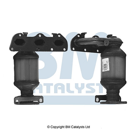 Catalizator EURO 4 SEAT CORDOBA IBIZA III SKODA FABIA I FABIA I PRAKTIK VW POLO 1.2 10.01-03.08 BM CATALYSTS BM91211H