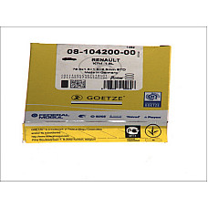 Set segmenti piston 795 STD 15 15 25 EN piston DACIA DUSTER DUSTER/SUV LOGAN LOGAN EXPRESS LOGAN MCV SANDERO NISSAN KUBISTAR PLATINA 1.4-1.6LPG 01.96- RENAULT GOETZE 08-104200-00