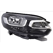 Far Headlamp L H1/H7/W21W electric with motor  CITROEN JUMPY SPACETOURER OPEL VIVARO ZAFIRA LIFE 03.16- TYC TYC 20-17606-05-2