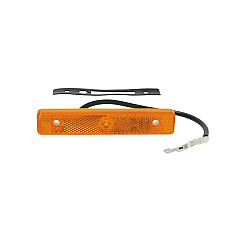 Lampa gabarit Outline marker lights orange LED height 25mm width 140mm surface hose length 250 24V JOKON 12.1019.500