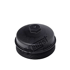 Capac, carcasa filtru ulei Oil filter housing MERCEDES ACTROS ACTROS MP2 / MP3 NEOPLAN STARLINER OM541.920-OM542.969 04.96- HENGST H501H