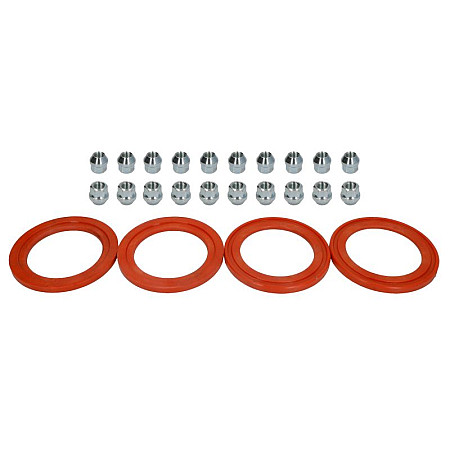 Trusa de montare a jantei de aliaj Fitting kit IO 112x78 N M14x1.5 K19 OPEN 1 kit / 4 wheels - B/N qty 24 MAK MAK 8000000091