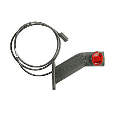 Lampa gabarit Outline marker lights R orange/red/white LED surface hose length 1500 on long arm 12/24V with clip for flat wire VIGNAL VALD14428