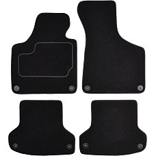 Covoras podea textil Floor mats Velours 4 pcs front/rear set colour neagra AUDI A3 05.03-08.12 Saloon for 3-door version MAMMOOTH MMT A041 AUD75 PRM 01