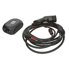 Dispozitiv de incarcare ca, vehicul electric AC charger EVSE mobile charger EMONE One phases quantity: 1 37kW colour: neagra cable type 2 EMONE One v2 / 36 kW ELECTROMOBILITY.ONE EMONE_AC_002
