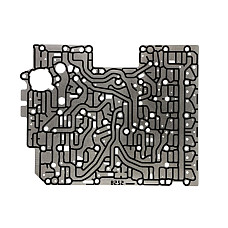 Garnitura, vana ulei cutie viteza automata Automatic transmission gasket/seal of mechatronics ZF 8 HP 55 A ZF 0501 227 252