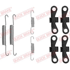 Set accesorii, saboti frana parcare Set de montaj pantofi de frana LUCAS  VOLVO V70 I 2.0-2.5D 04.96-12.00 QUICK BRAKE QB105-0869