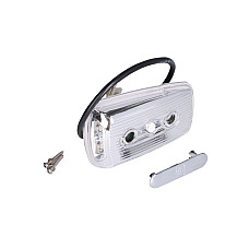 Semnalizator Indicator lamp side L/R glass colour: chrome/transparent LED chromium-plated SOLARIS URBINO II 10.06- JOKON 13.1049.000