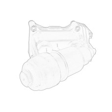 Radiator ulei, ulei motor Carcasa filtru ulei un set cu un racitor de ulei cu un cartus de filtru de ulei BMW 3 E90 3 E91 5 F10 5 F11 7 F01 F02 F03 F04 X5 E70 X6 E71 3.0D 02.08-02.17 OE BMW 11 42 7 800 066