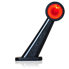 Lampa gabarit Outline marker lights L Red/White 12/24V WAS 413BCL W21.3S