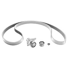 Set curea transmisie cu caneluri Multi-V-belt set with tensioner NISSAN X-TRAIL III 2.0D 10.16- OE NISSAN 11720-00Q8L