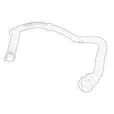 Furtun, schimbator de caldura (incalzire) Heater hose FORD GALAXY II MONDEO IV S-MAX 1.6-2.2D 03.10-06.15 OE FORD 1742540