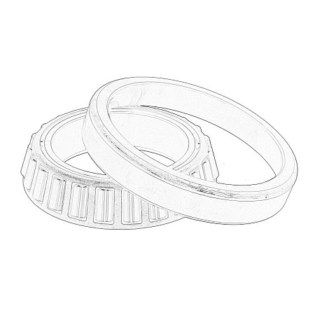 Rulment roata Wheel bearing JOHN DEERE 624H 624J 6140 J 6145 J 6150 M 6155 J 6810 6820 6830 6830 PREMIUM 6910 6910 S 6920 6920 S 6930 7210 7330 7330 PREMIUM 7405 7410 7420 7425 OE JOHN DEERE RE61191-JD