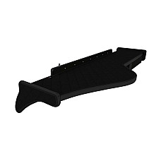 Raft interior cabina ofer Raftul cabinei fara gaura in covor lung Panou LED lumina alba sertar suplimentar sub blatul mesei lung culoare: negru serie: ELEGANCE VOLVO F-CORE F-CORE FT18 BLACK