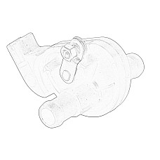Supapa control, agent frigorific Cooing system electro-valve  JOHN DEERE 6000 7000 3.9-D OE JOHN DEERE AL222640-JD