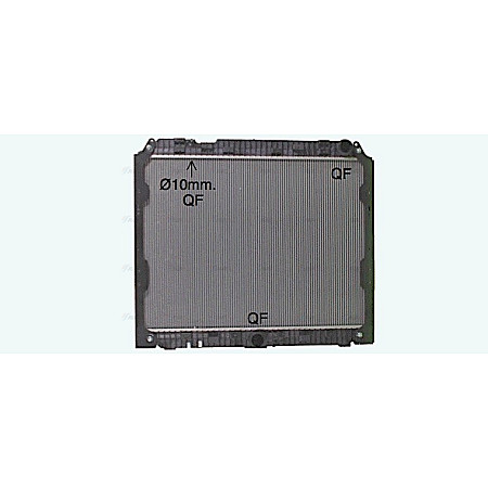 Radiator, racire motor Radiator motor cu rama EURO 6  MERCEDES ACTROS MP4 / MP5 ANTOS AROCS 471.943-OM936.916 07.11- HIGHWAY 10033072HW