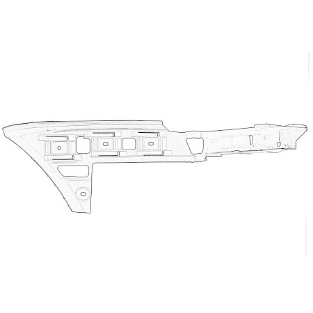 Suport, bara protectie Suport bara Spate Dreapta VW TOURAN 1.4-2.0D 02.03-05.10 OE VW 1T0 807 376C