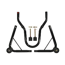 Motociclete si ATV uri Masa de ridicare pentru motociclete roti motociclete Culoare universala Negru sub roata din spate motocicletei BIKE IT PDSR032