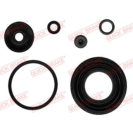 Kit reparare etrier Spate Dreapta/Stanga diametru piston: 41 CITROEN C4 AIRCROSS MITSUBISHI ASX OUTLANDER III PEUGEOT 4008 1.6-2.2D 05.10- QUICK BRAKE QB114-0266