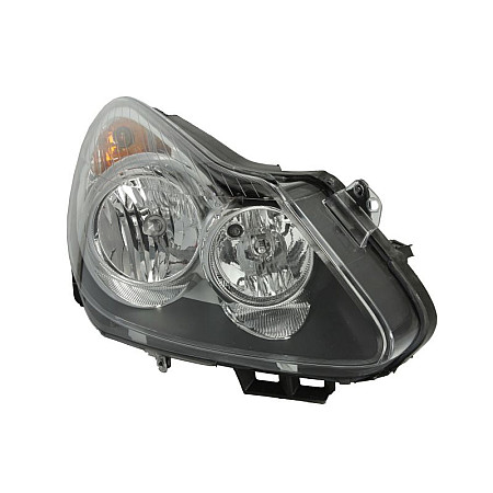 Far Lampa frontala Dreapta halogen H1/H7/W5W electric cu motor culoare insert: negru culoare semnalizator: transparent OPEL CORSA D CORSA D/HATCHBACK -11.10 VALEO VAL043380