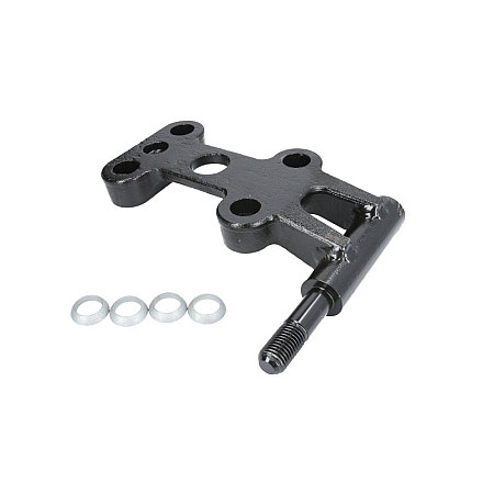 Tabla profilata, suport arc Placa de fixare a arcului de frunze BPW BPW 09.145.25.41.0