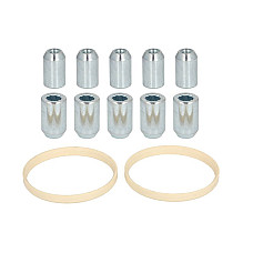 Trusa de montare a jantei de aliaj Fitting kit HN 76x701 N STAR M12x15 + STAR TOOL K19 1 kit / 2 wheels - B/N qty 10 MAK MAK 8000000711