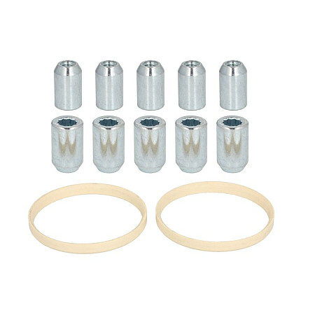 Trusa de montare a jantei de aliaj Fitting kit HN 76x701 N STAR M12x15 + STAR TOOL K19 1 kit / 2 wheels - B/N qty 10 MAK MAK 8000000711