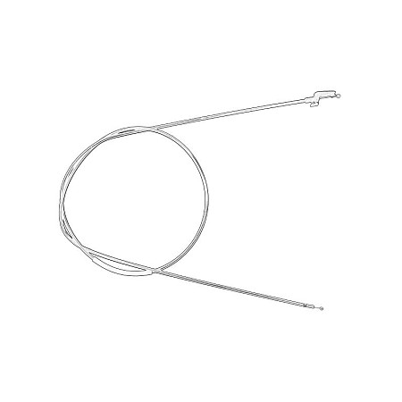 Cablu, capota motor Engine hood cable 1710mm AUDI A4 B7 1.6-4.2 11.04-03.09 OE VW 8E1 823 531G