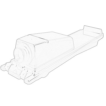 Carcasa, filtru de aer Air filter housing JOHN DEERE 6010 6020 6100 6105M 6110 6110M 6115M 6120 6120M 6125 M 6130 6130M 6135M 6140 M 6145M 6150 M 6155M 6170 M 6175M 6195M 6200 6210 6220 OE JOHN DEERE AL153003-JD