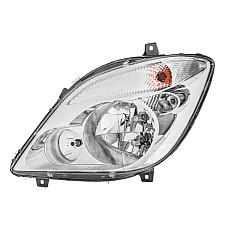 Far Lampa frontala Stanga halogen 3*H7/PY21W/W5W electric cu motor bec MERCEDES SPRINTER 35-T B906 SPRINTER 3-T B906 SPRINTER 46-T B906 SPRINTER 5-T B906 06.06-06.18 HELLA 1EB247 012-051